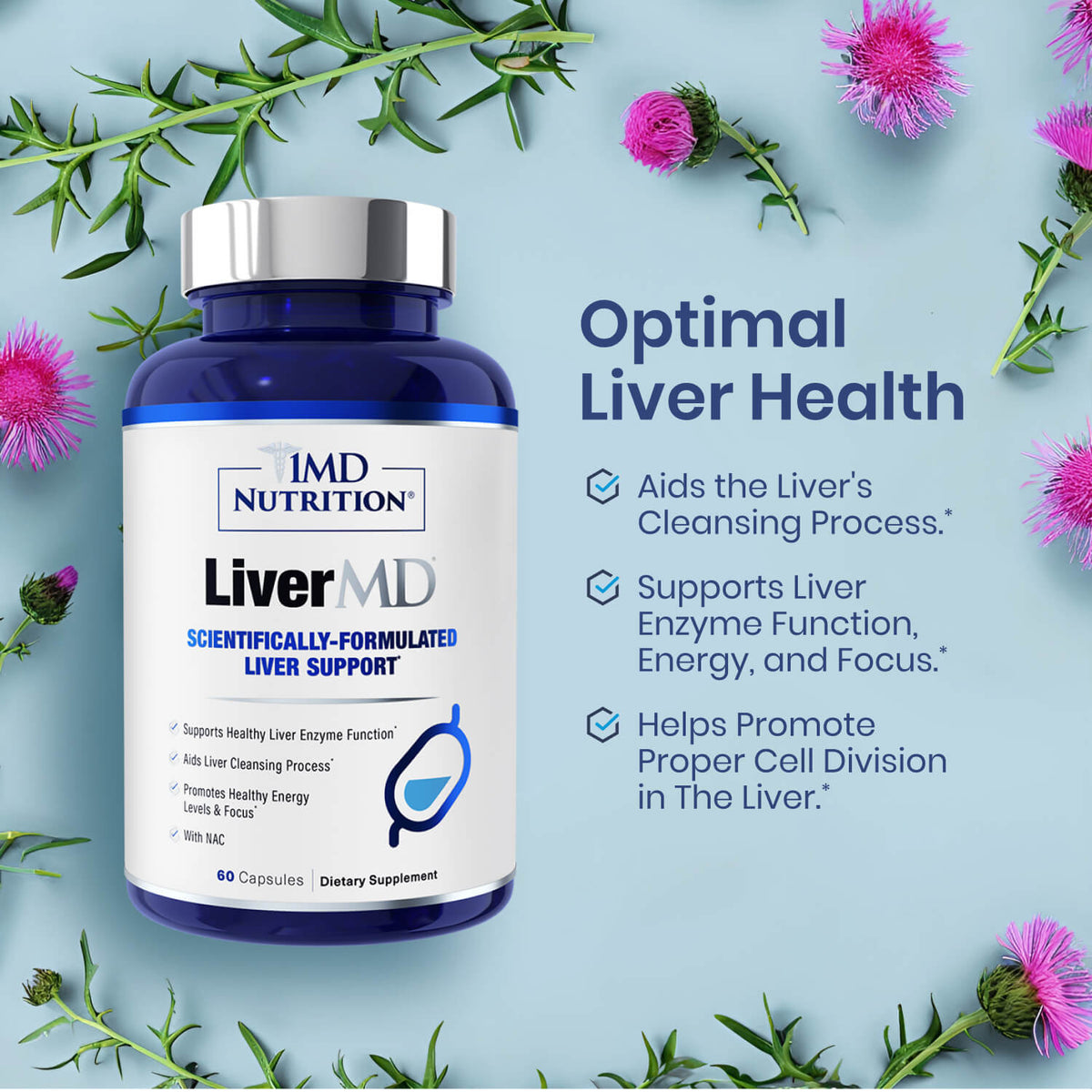 LiverMD® Liver Support Protocol 60 Capsules